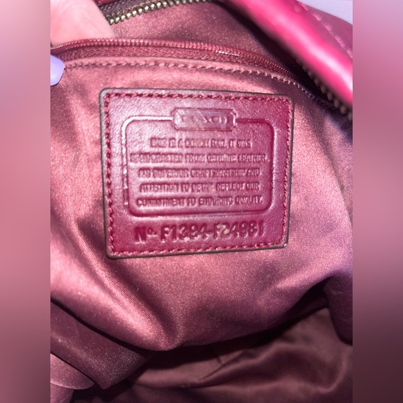 Coach Park Quilted and Suede Sides Shoulder Bag - Picture 12 of 15